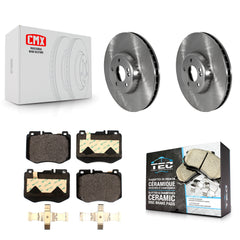 Transit Auto K8T-104219 Disc Brake Kit for 2015-2020 Mercedes-Benz C300, Mercedes-Benz C350e, Mercedes-Benz C400 - Front product image