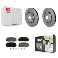 Transit Auto K8T-104223 Disc Brake Kit for 2017-2022 Audi A8 Quattro, Audi A6 Quattro, Audi A7 Sportback & more - Front product image