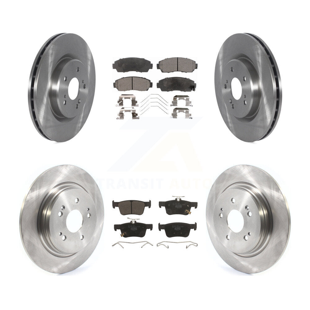 Transit Auto K8T-104237 Disc Brake Kit for 2019-2021 Acura RDX - Front and Rear product image