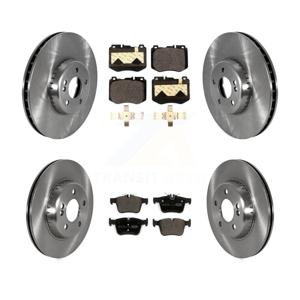 Transit Auto K8T-104239 Disc Brake Kit for 2015-2018 Mercedes-Benz C300, Mercedes-Benz C350e, Mercedes-Benz C400 - Front and Rear product image