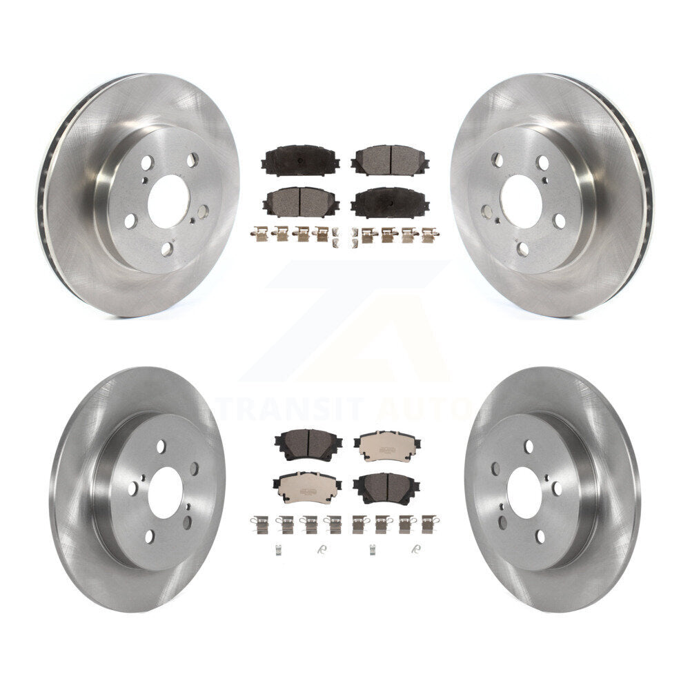 Transit Auto K8T-104241 Disc Brake Kit for 2020-2022 Toyota Corolla - Front and Rear product image