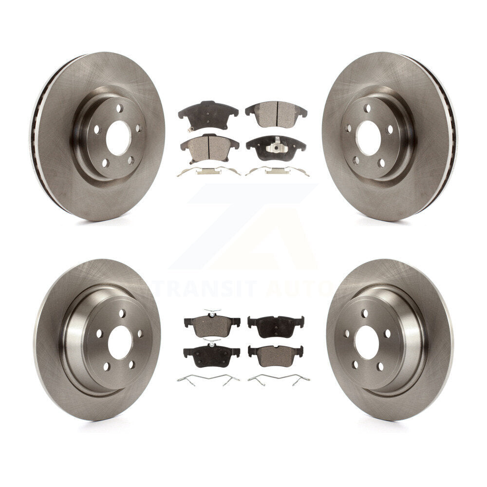 Transit Auto K8T-104249 Disc Brake Kit for 2019-2020 Ford Police Responder Hybrid - Front and Rear product image
