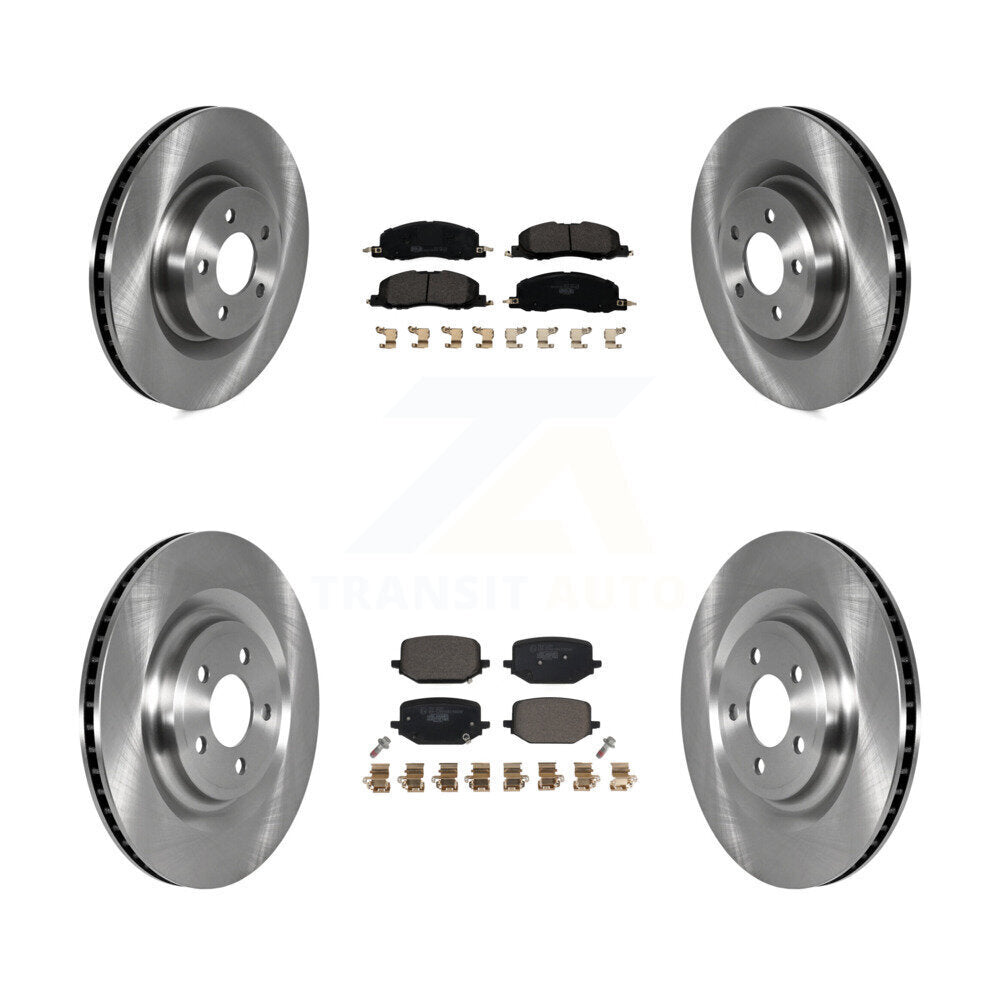 Transit Auto K8T-104250 Disc Brake Kit for 2020-2023 Lincoln Aviator - Front and Rear product image