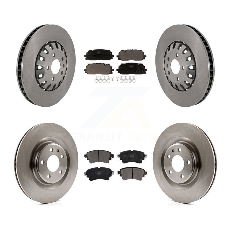 Transit Auto K8T-104251 Disc Brake Kit for 2019-2020 Audi A6 Quattro, Audi A7 Sportback - Front and Rear product image