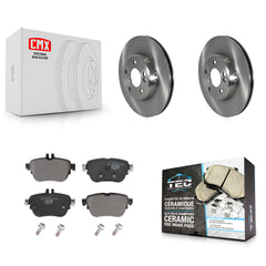 Transit Auto K8T-104267 Disc Brake Kit for 2017-2021 Mercedes-Benz E350, Mercedes-Benz E300 - Rear product image