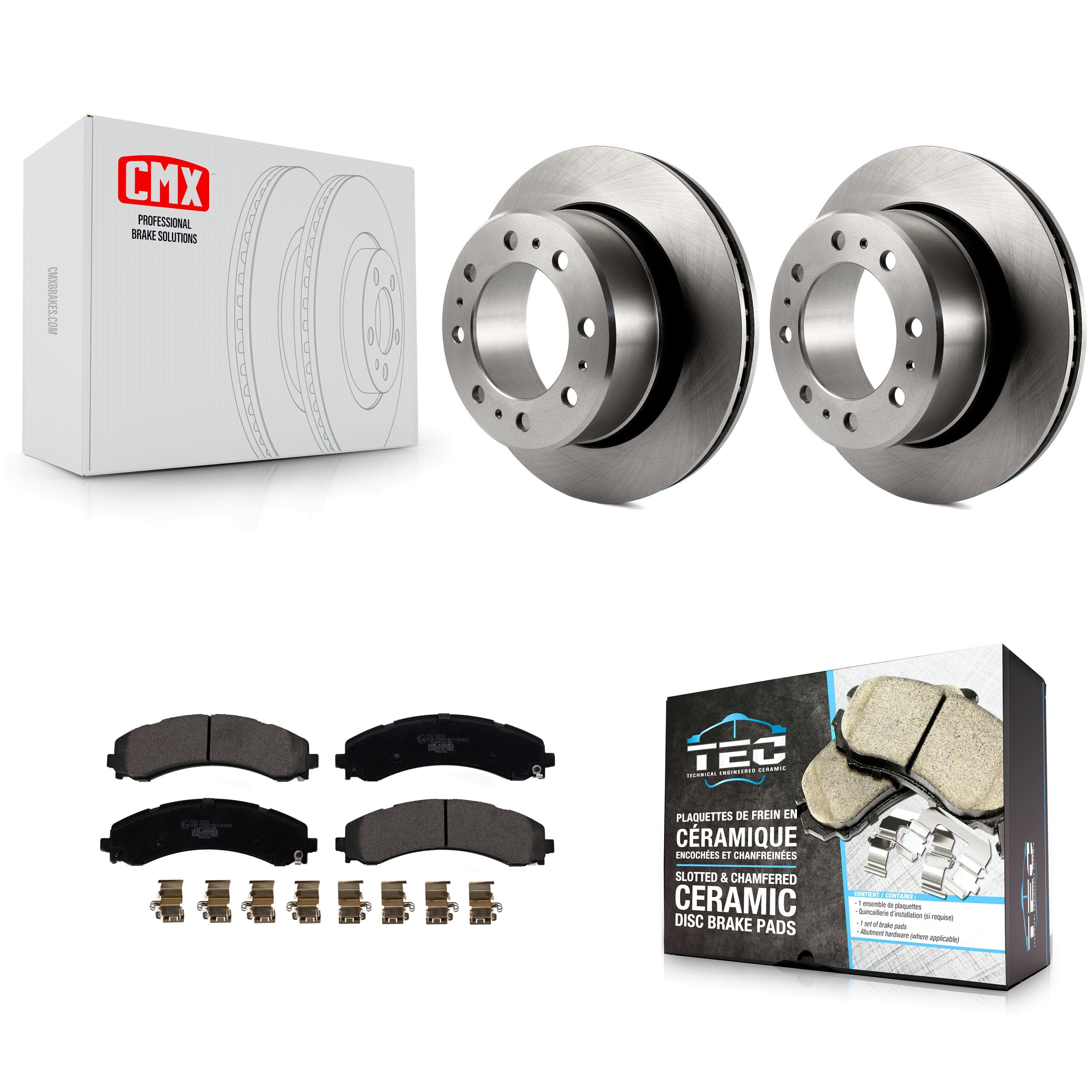 Transit Auto K8T-104272 Disc Brake Kit for 2020-2021 Ram 3500 - Rear product image