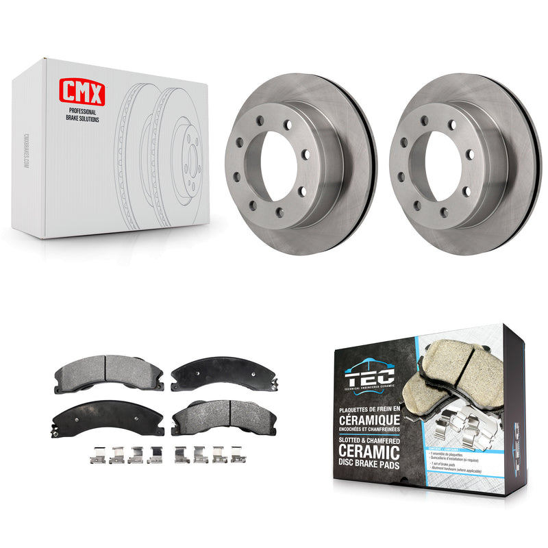 Transit Auto K8T-104273 Disc Brake Kit for 2010-2011 Chevrolet Express 4500 - Rear product image