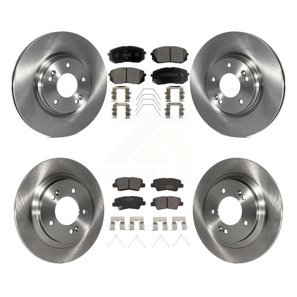 Transit Auto K8T-104300 Disc Brake Kit for 2018-2022 Kia Forte5, Hyundai Elantra GT - Front and Rear product image