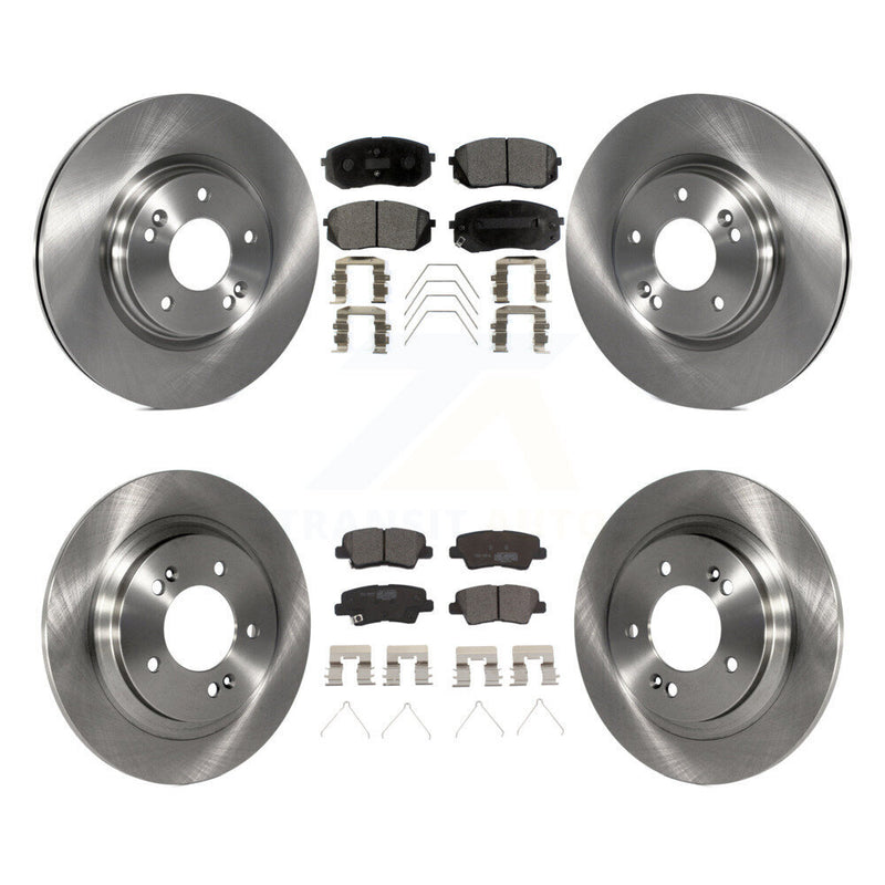 Transit Auto K8T-104300 Disc Brake Kit for 2018-2022 Kia Forte5, Hyundai Elantra GT - Front and Rear product image