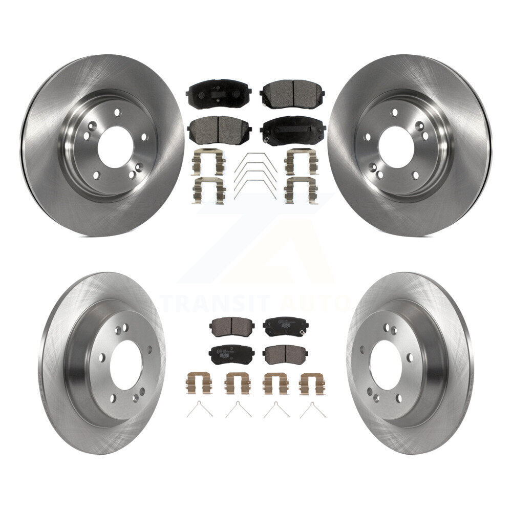Transit Auto K8T-104302 Disc Brake Kit for 2018-2021 Hyundai Kona - Front and Rear product image