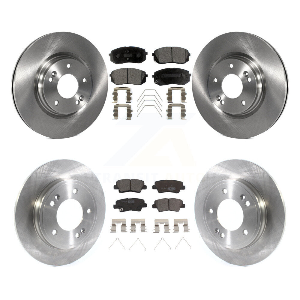 Transit Auto K8T-104304 Disc Brake Kit for 2019-2023 Kia Forte, Kia Forte5, Hyundai Veloster - Front and Rear product image