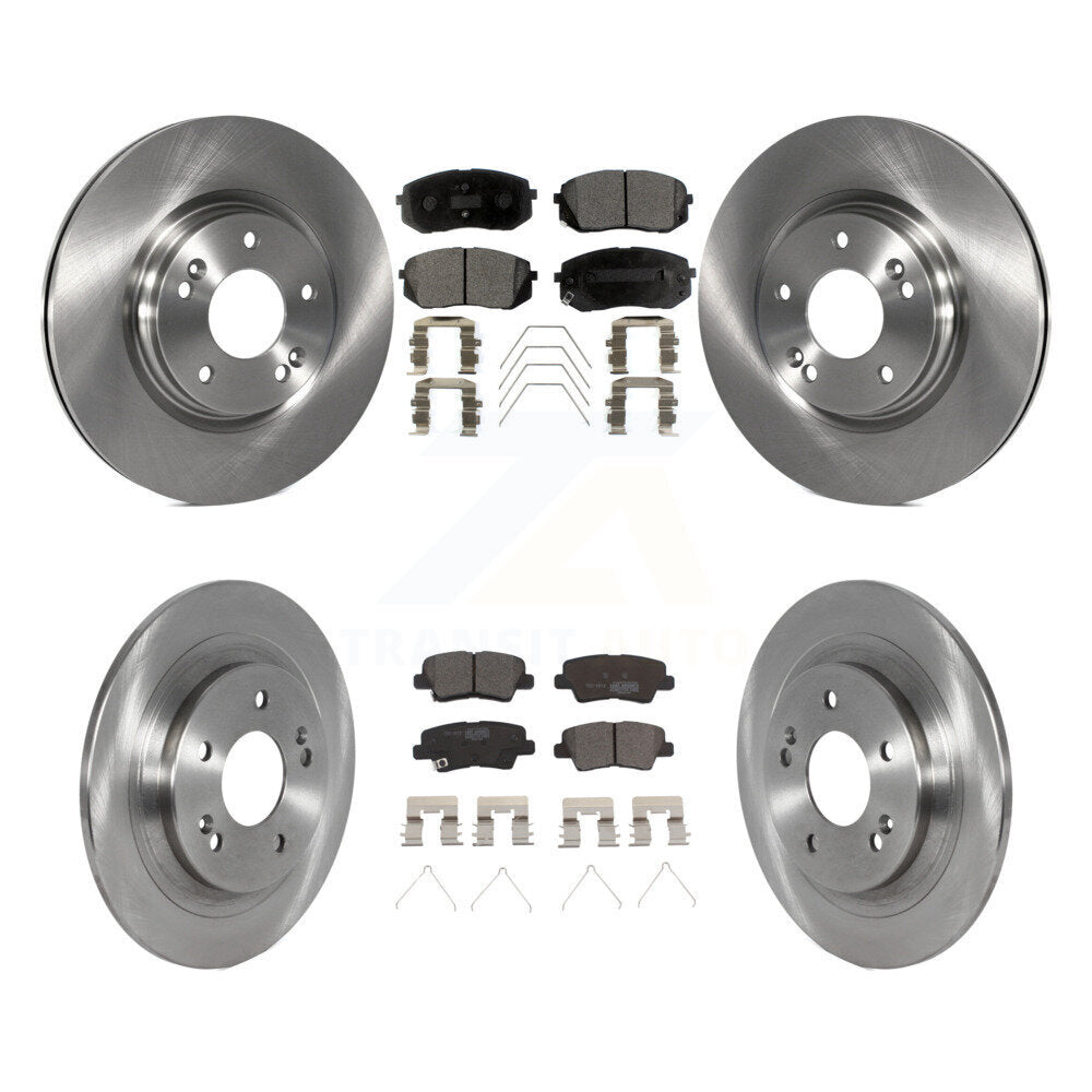 Transit Auto K8T-104312 Disc Brake Kit for 2022-2023 Hyundai Kona - Front and Rear product image