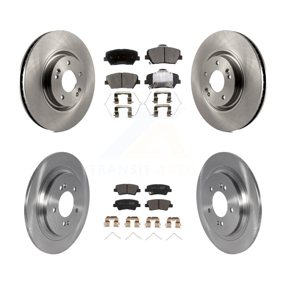 Transit Auto K8T-104316 Disc Brake Kit for 2019-2020 Hyundai Nexo - Front and Rear product image
