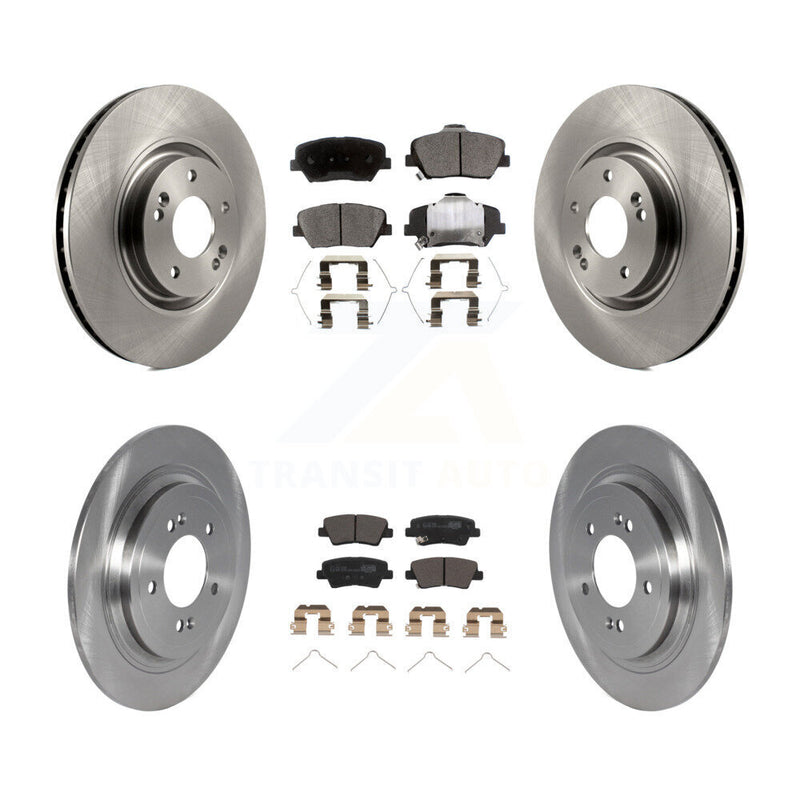 Transit Auto K8T-104316 Disc Brake Kit for 2019-2020 Hyundai Nexo - Front and Rear product image