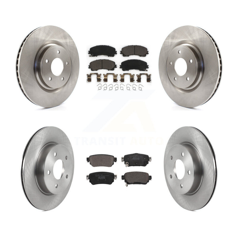 Transit Auto K8T-104318 Disc Brake Kit for 2019 Nissan Rogue - Front and Rear product image