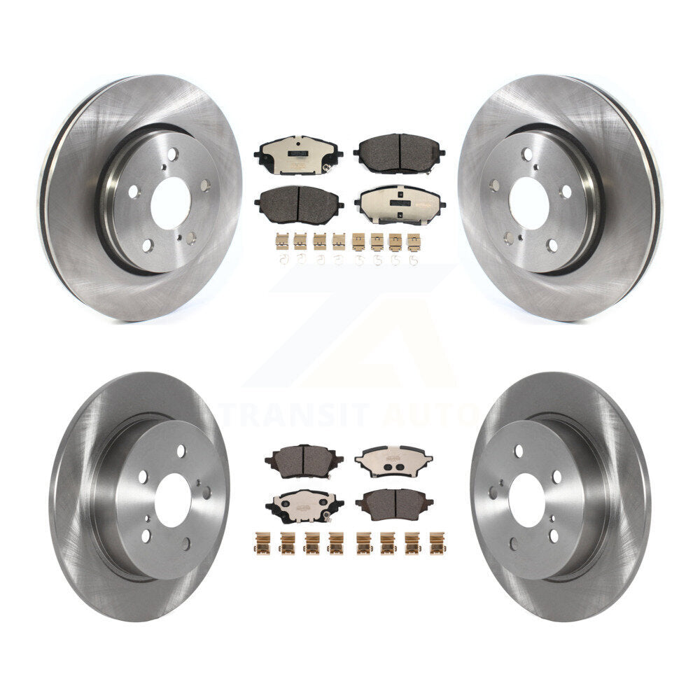 Transit Auto K8T-104324 Disc Brake Kit for 2019-2021 Toyota C-HR - Front and Rear product image