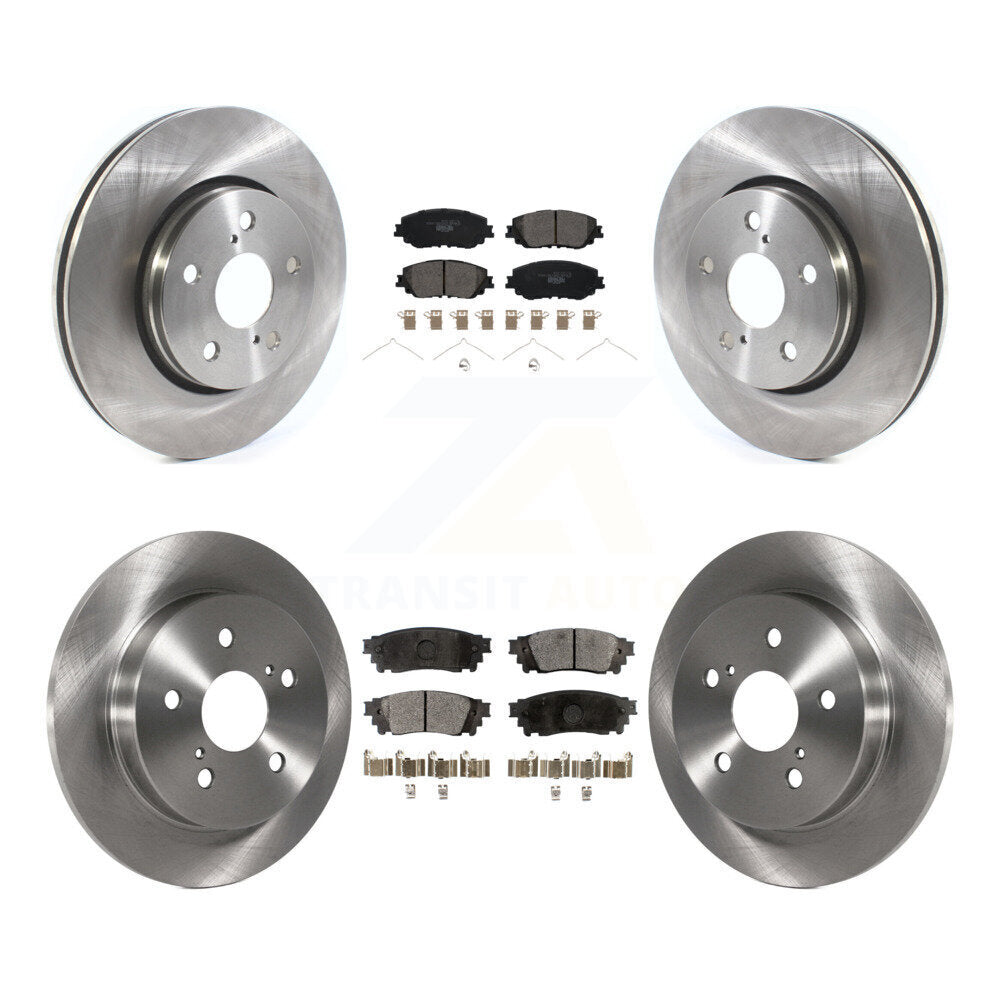 Transit Auto K8T-104325 Disc Brake Kit for 2019 Toyota C-HR - Front and Rear product image