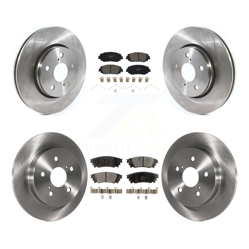 Transit Auto K8T-104325 Disc Brake Kit for 2019 Toyota C-HR - Front and Rear product image