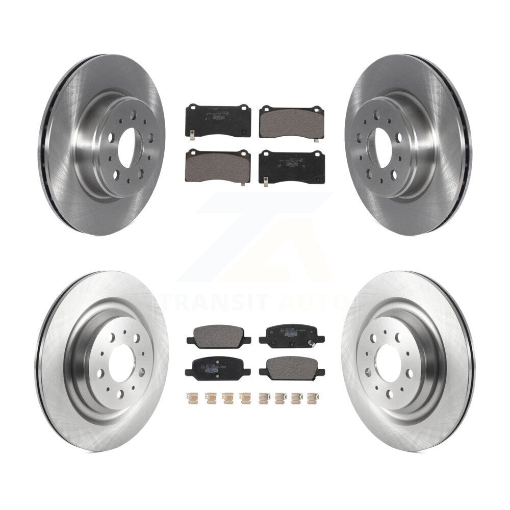 Transit Auto K8T-104326 Disc Brake Kit for 2017-2022 Tesla 3 - Front and Rear product image