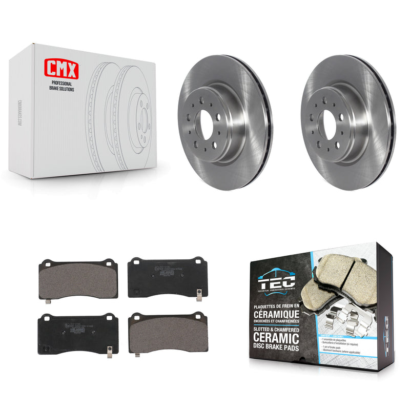 Transit Auto K8T-104337 Disc Brake Kit for 2017-2022 Tesla 3 - Front product image