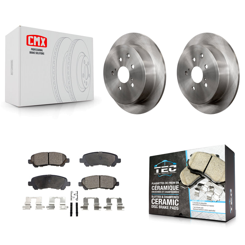 Transit Auto K8T-104342 Disc Brake Kit for 2014 Toyota Highlander - Rear product image