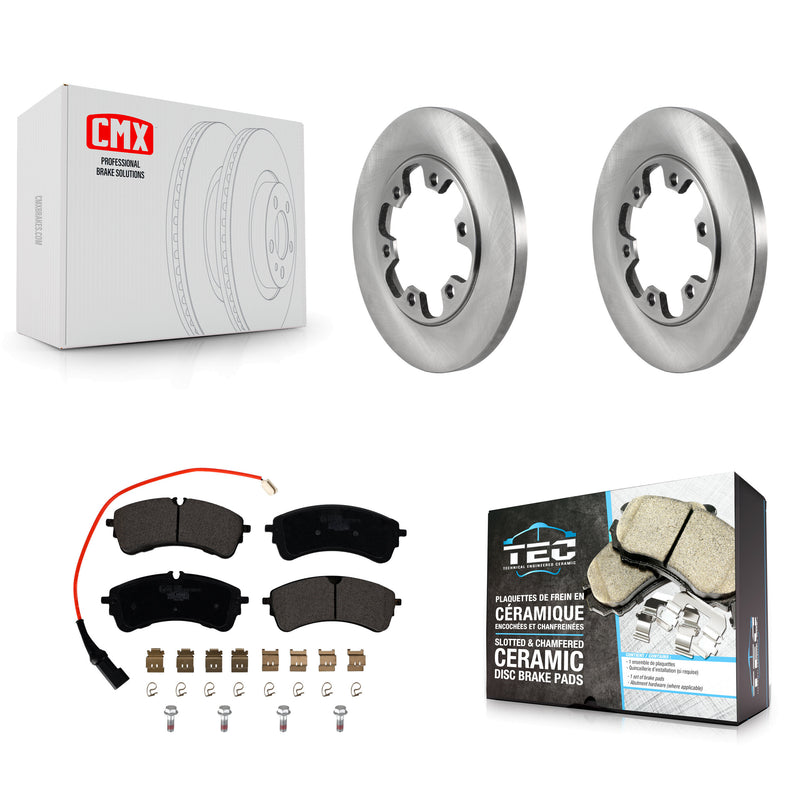 Transit Auto K8T-104346 Disc Brake Kit for 2020-2023 Ford Transit-350, Ford Transit-350 HD, Ford Transit-150 & more - Rear product image