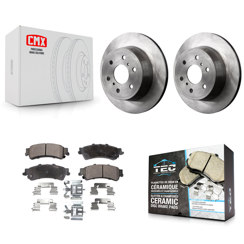 Transit Auto K8T-104352 Disc Brake Kit for 2007 GMC Sierra 1500 Classic - Rear product image