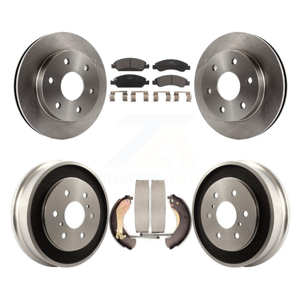 Transit Auto K8T-104355 Disc Brake Kit for 2007 GMC Sierra 1500 - Front and Rear product image