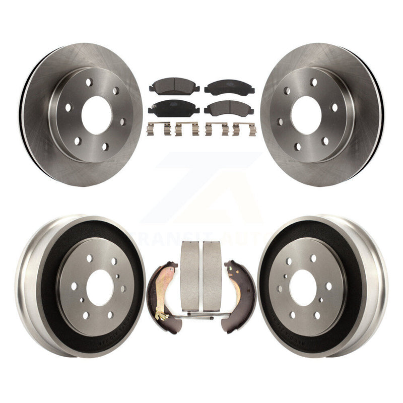 Transit Auto K8T-104355 Disc Brake Kit for 2007 GMC Sierra 1500 - Front and Rear product image