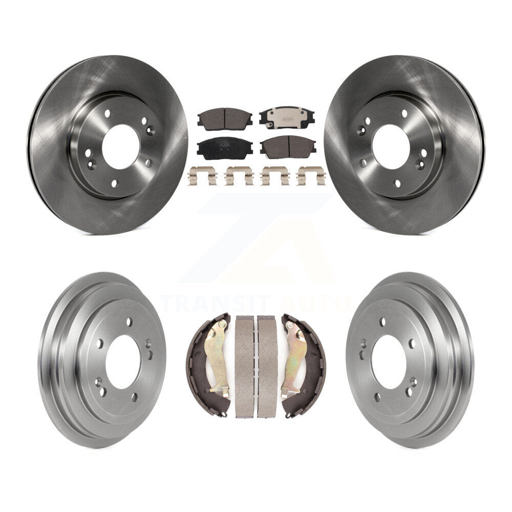 Transit Auto K8T-104356 Disc Brake Kit for 2020-2023 Hyundai Venue - Front and Rear product image