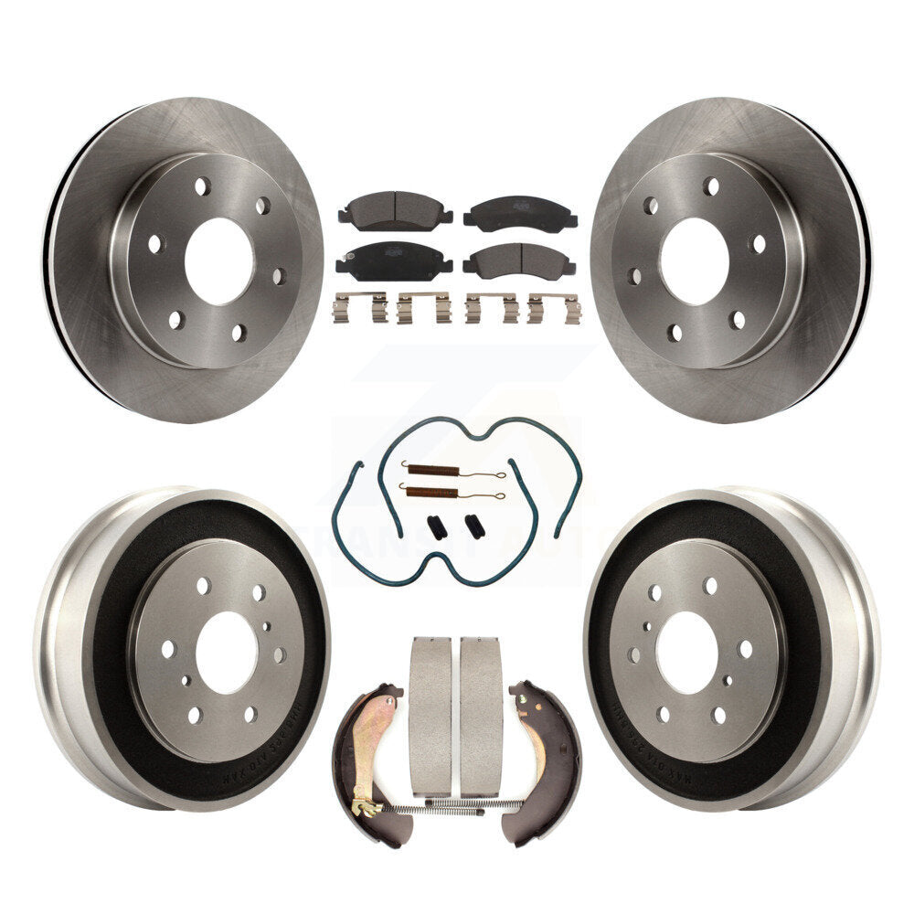 Transit Auto K8T-104357 Disc Brake Kit for 2007 GMC Sierra 1500 - Front and Rear product image