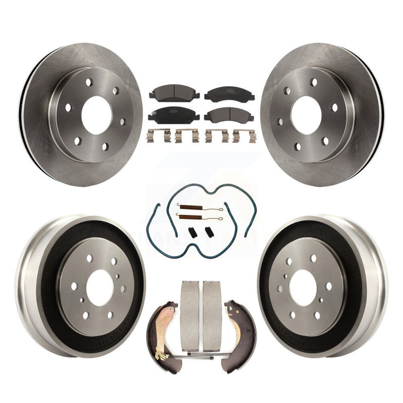 Transit Auto K8T-104357 Disc Brake Kit for 2007 GMC Sierra 1500 - Front and Rear product image