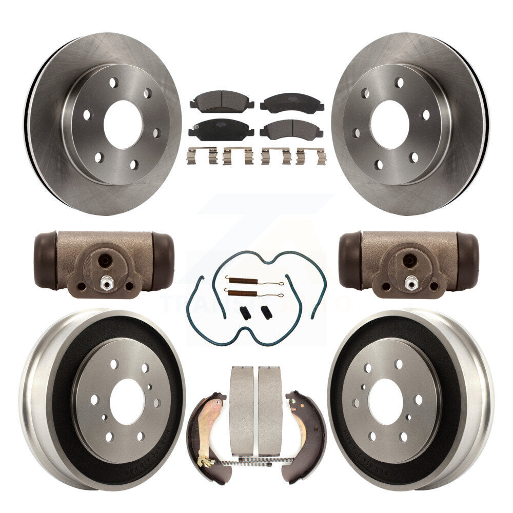 Transit Auto K8T-104359 Disc Brake Kit for 2007 GMC Sierra 1500 - Front and Rear product image