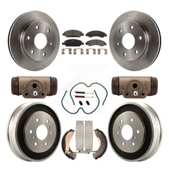 Transit Auto K8T-104359 Disc Brake Kit for 2007 GMC Sierra 1500 - Front and Rear product image