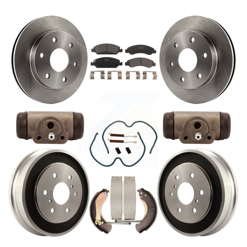 Transit Auto K8T-104359 Disc Brake Kit for 2007 GMC Sierra 1500 - Front and Rear product image