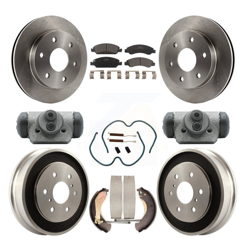 Transit Auto K8T-104360 Disc Brake Kit for 2007 GMC Sierra 1500 - Front and Rear product image