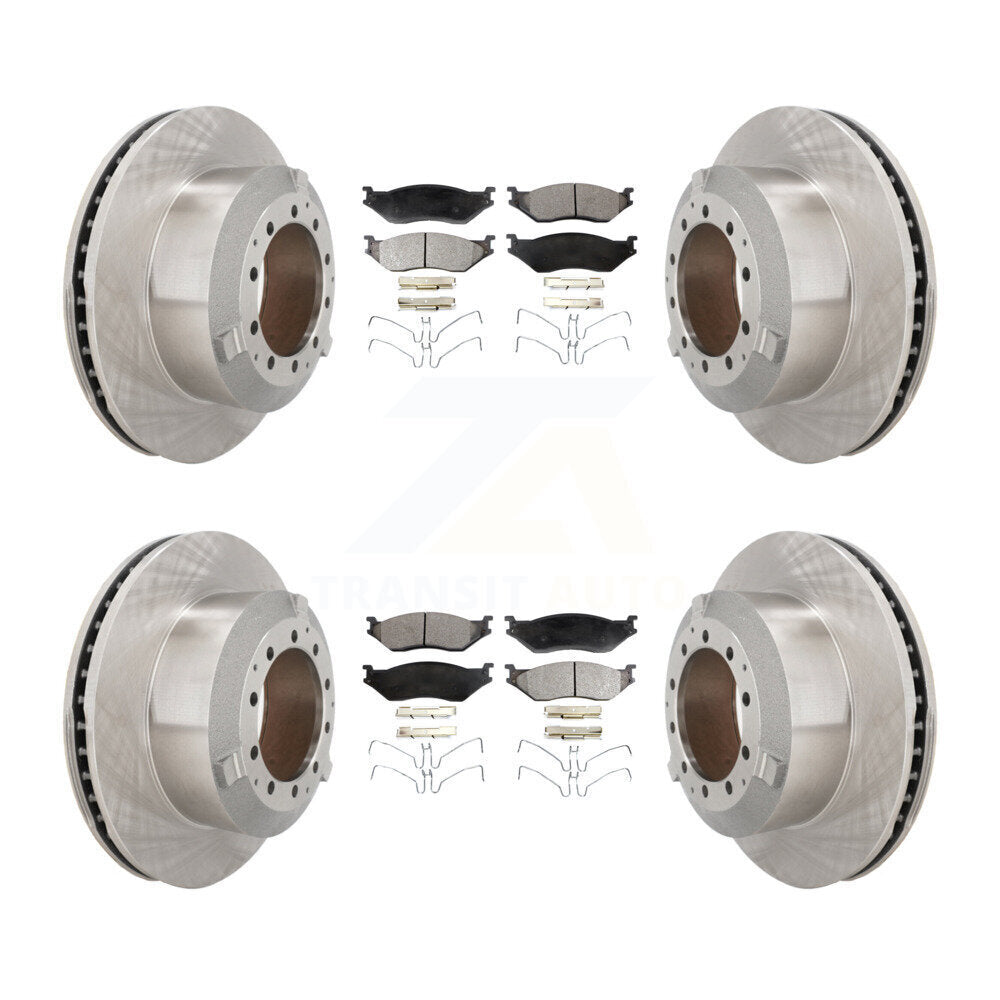 Transit Auto K8T-104384 Disc Brake Kit for 2010-2018 IC Corporation AE School Bus, IC Corporation AC Commercial Bus, International TerraStar - Front and Rear product image