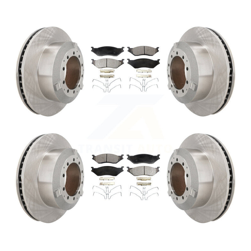 Transit Auto K8T-104384 Disc Brake Kit for 2010-2018 IC Corporation AE School Bus, IC Corporation AC Commercial Bus, International TerraStar - Front and Rear product image