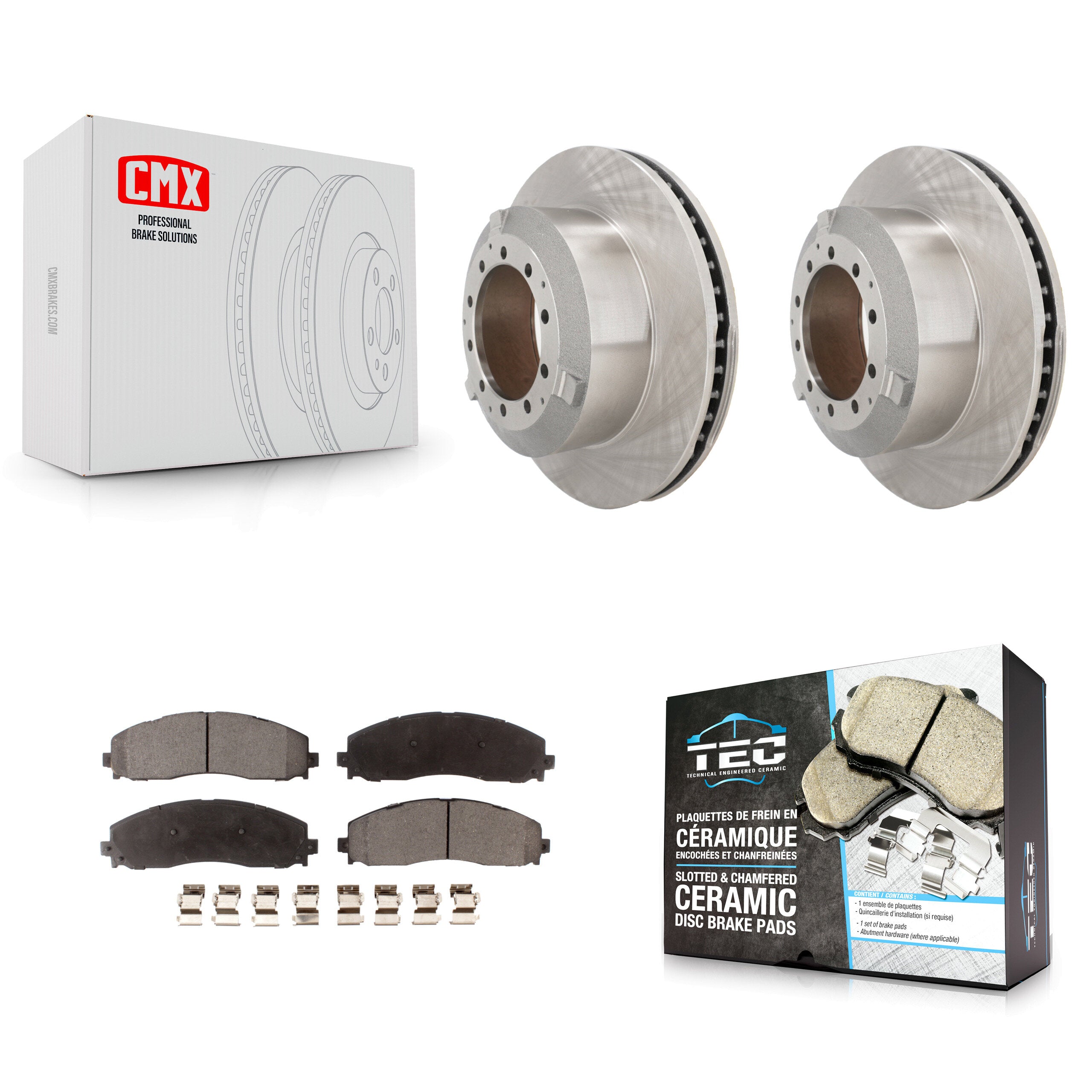 Transit Auto K8T-104394 Disc Brake Kit for 2015-2016 Ford F-350 Super Duty - Rear product image