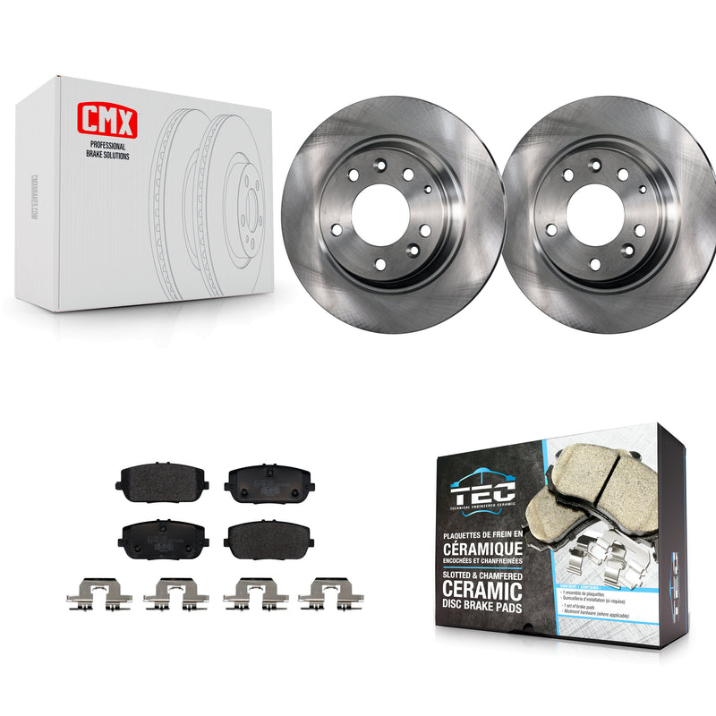 Transit Auto K8T-104395 Disc Brake Kit for 2006-2015 Mazda MX-5 Miata - Rear product image