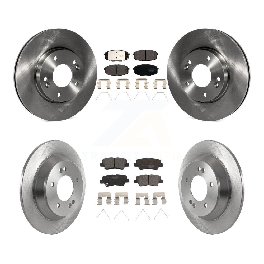 Transit Auto K8T-104407 Disc Brake Kit for 2022 Hyundai Kona - Front and Rear product image