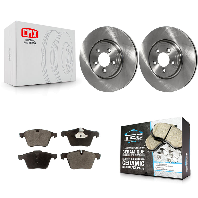 Transit Auto K8T-104412 Disc Brake Kit for 2010 Jaguar XF - Front product image
