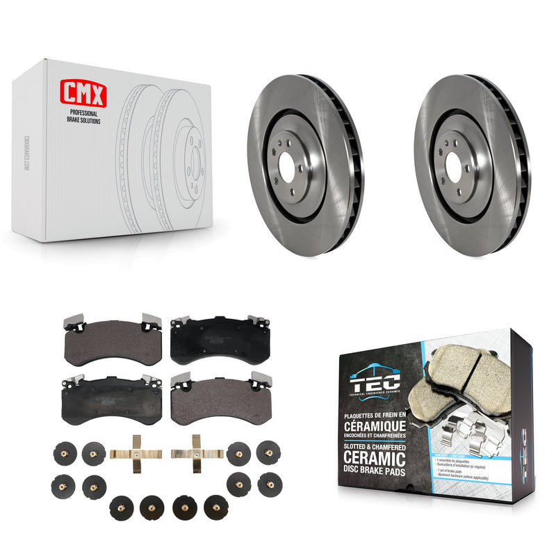 Transit Auto K8T-104416 Disc Brake Kit for 2012-2017 Audi S7, Audi S8, Audi A8 Quattro - Front product image