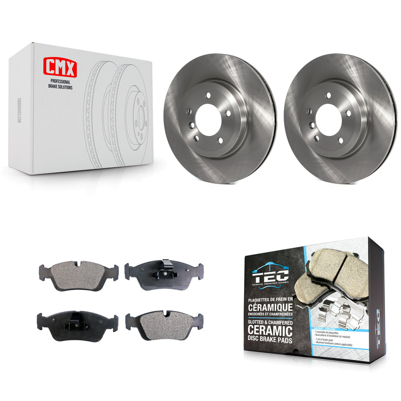 Transit Auto K8T-104417 Disc Brake Kit for 2001-2005 BMW 320i - Front product image