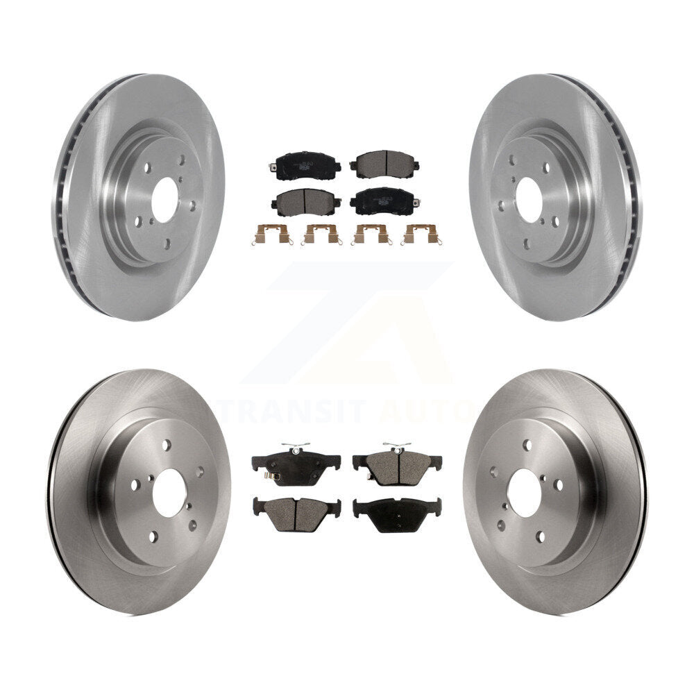 Transit Auto K8T-104422 Disc Brake Kit for 2020-2024 Subaru WRX, Subaru Legacy, Subaru Outback - Front and Rear product image