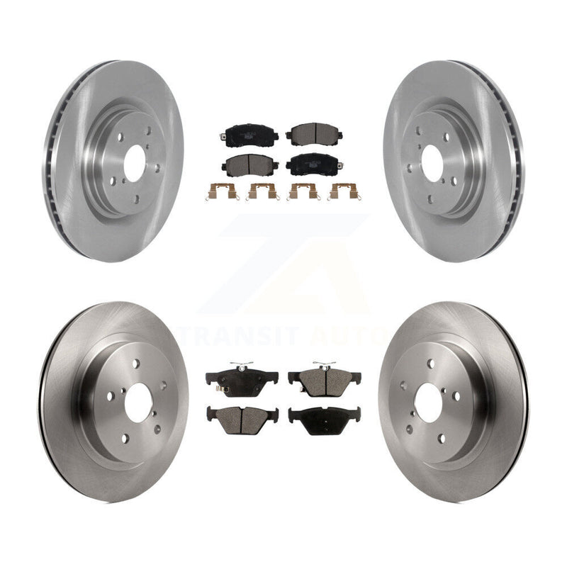 Transit Auto K8T-104422 Disc Brake Kit for 2020-2024 Subaru WRX, Subaru Legacy, Subaru Outback - Front and Rear product image