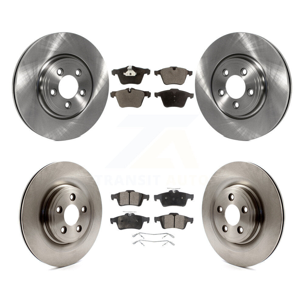 Transit Auto K8T-104425 Disc Brake Kit for 2010 Jaguar XF - Front and Rear product image