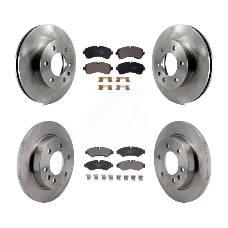 Transit Auto K8T-104429 Disc Brake Kit for 2019-2024 Mercedes-Benz Sprinter 1500, Mercedes-Benz Sprinter 3500, Mercedes-Benz Sprinter 3500XD & more - Front and Rear product image