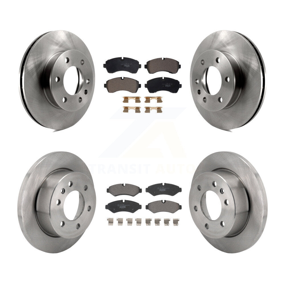 Transit Auto K8T-104430 Disc Brake Kit for 2019-2024 Mercedes-Benz Sprinter 3500, Freightliner Sprinter 2500, Mercedes-Benz Sprinter 1500 & more - Front and Rear product image