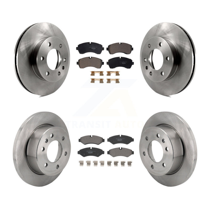 Transit Auto K8T-104430 Disc Brake Kit for 2019-2024 Mercedes-Benz Sprinter 3500, Freightliner Sprinter 2500, Mercedes-Benz Sprinter 1500 & more - Front and Rear product image